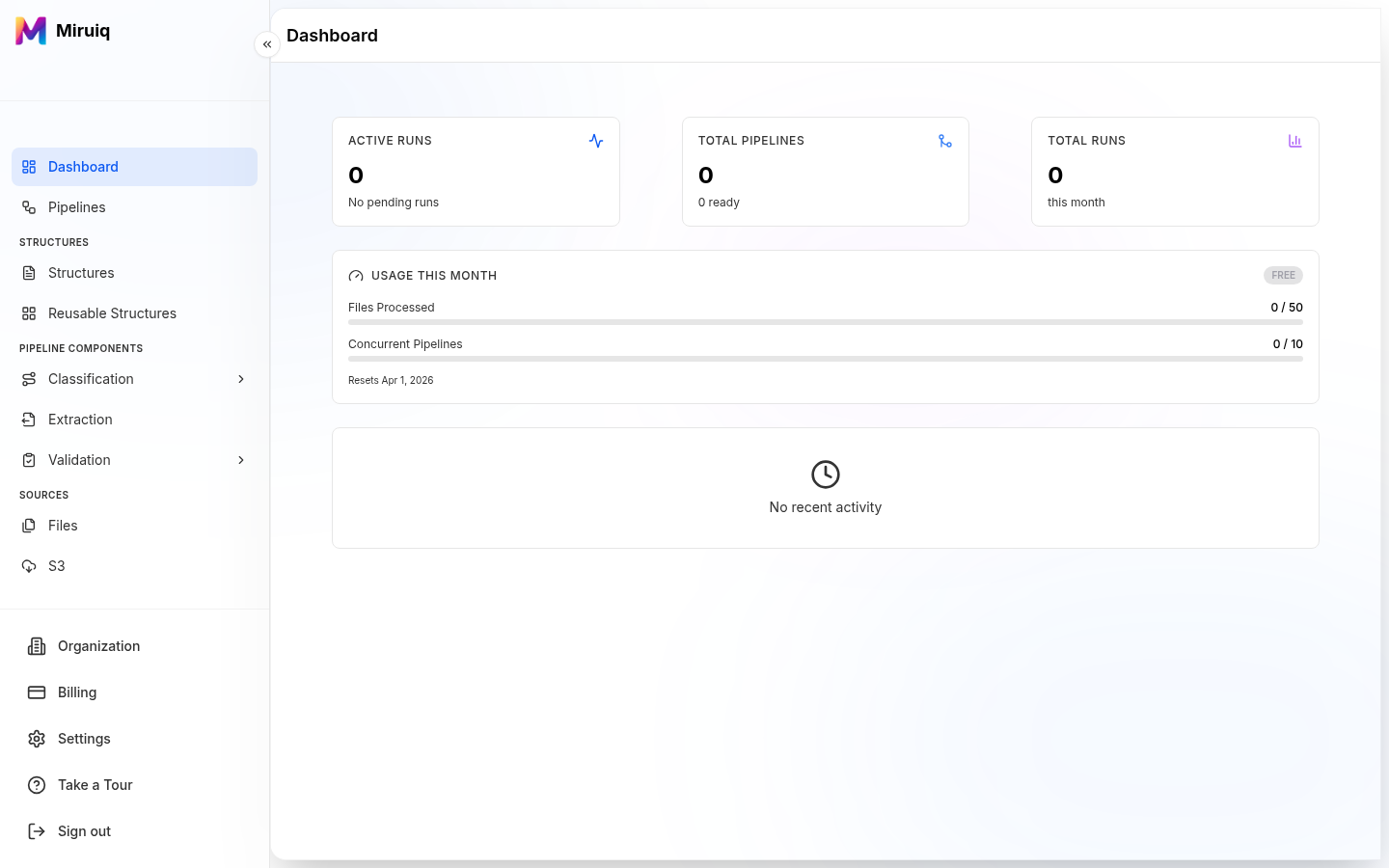 Miruiq Docs - AI-Powered Data Extraction Documentation